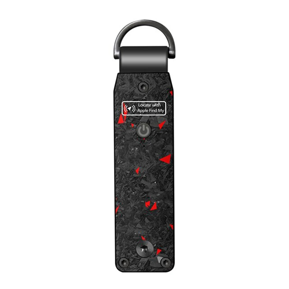Key Organizer Works with Apple Find My, Built-In Airtag Chips, Holds 2-6 Keys, Car Key Chains with GPS Tracker, (Ios Only)